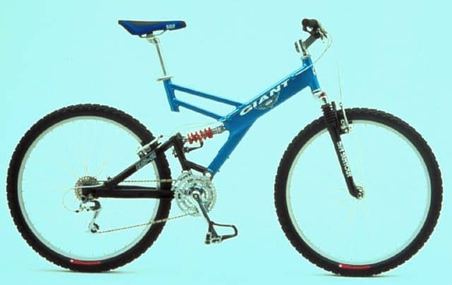 giant warp ds2 full suspension mountain bike